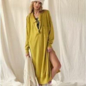 Free People Cashmere Polo Dress